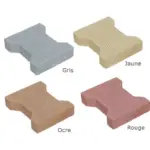 Pavés carrés couleur CERAMICAGLO pavés béton pigmentés